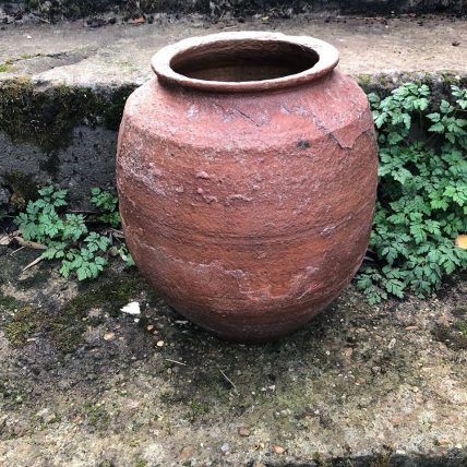 SORRY, NOW SOLD – Antique Water Urn from Inland Turkey – Beautiful Patina & Texture – £45