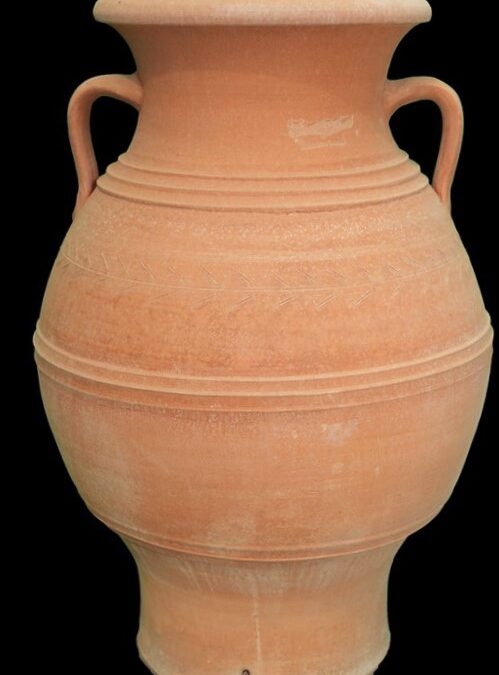 STAMNA Cretan Terracotta Pot Planter – Handmade in Crete – Extra Large 95cm X 60cm – £450