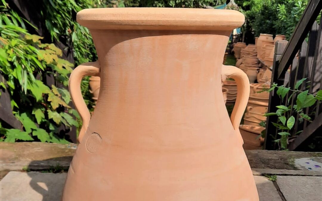 HERMES Cretan Terracotta Pot Planter – Handmade in Crete – 50cm X 40cm – £110.00 – CLICK IMAGE FOR MORE INFO